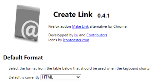 Create Link